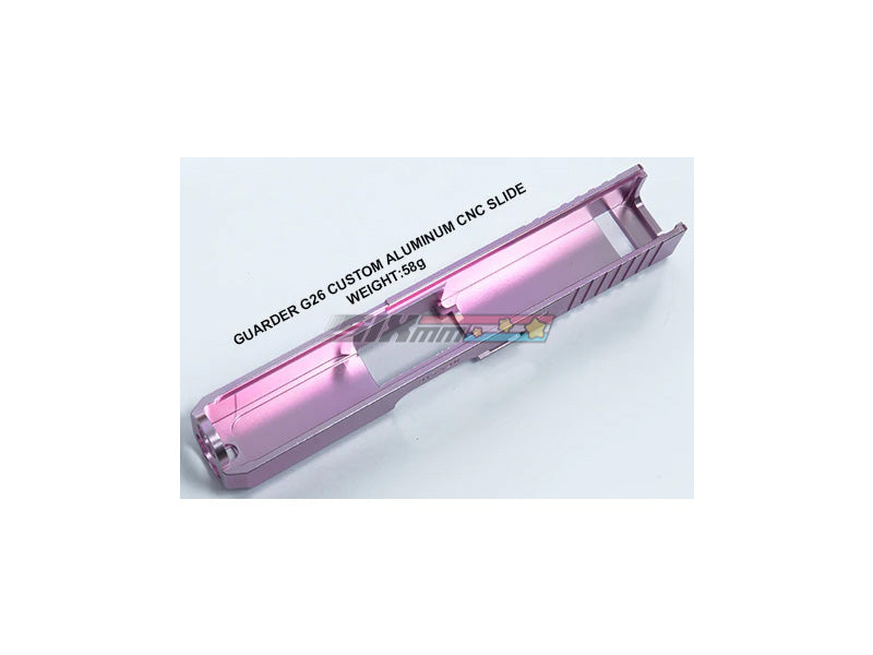 [Guarder] Aluminum CNC Slide [For MARUI G26 Gen3][Standard][PINK]