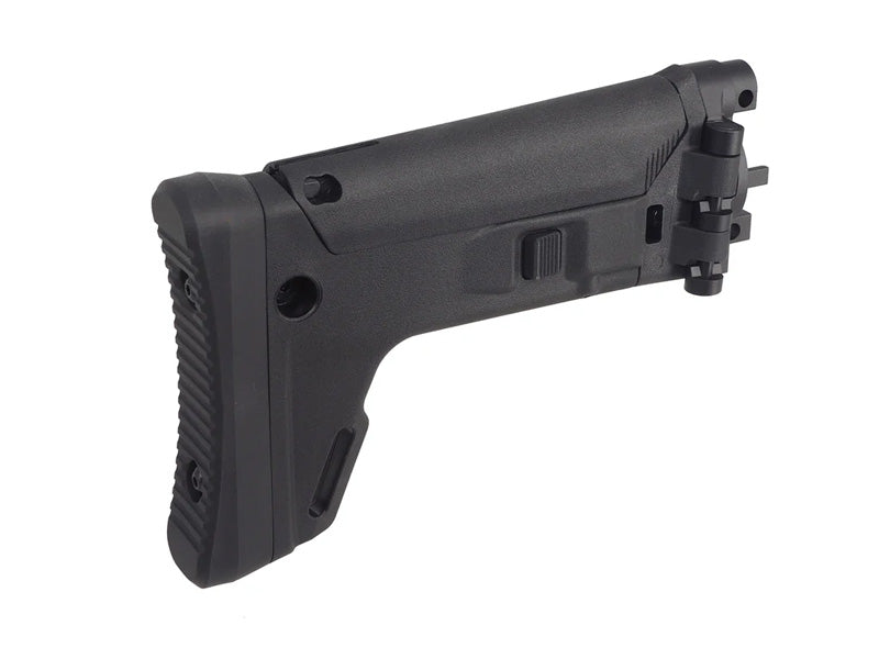 [5KU] ACR Style Retractable Stock [For CYMA MP5K Airsoft Series][BLK]