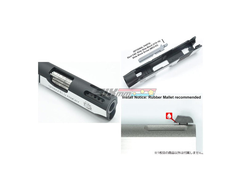 [Guarder] Aluminum Lower Frame[For Tokyo Marui V10 GBB Series][Two Tone]