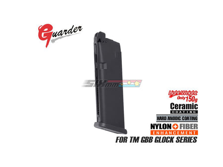 [Guarder] Light Weight Aluminum Magazine [For MARUI G17][9mm][BLK]