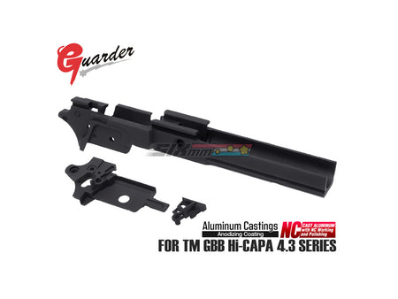 [Guarder] Aluminum Frame [For MARUI HI-CAPA 4.3][4.3 Type][NO Marking][BLK]