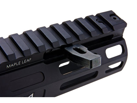 [Maple Leaf] 'Front Charging' M-Lok Handguard [For WE / VFC / GHK M4 GBBR Series][CNC][4 inch][BLK]