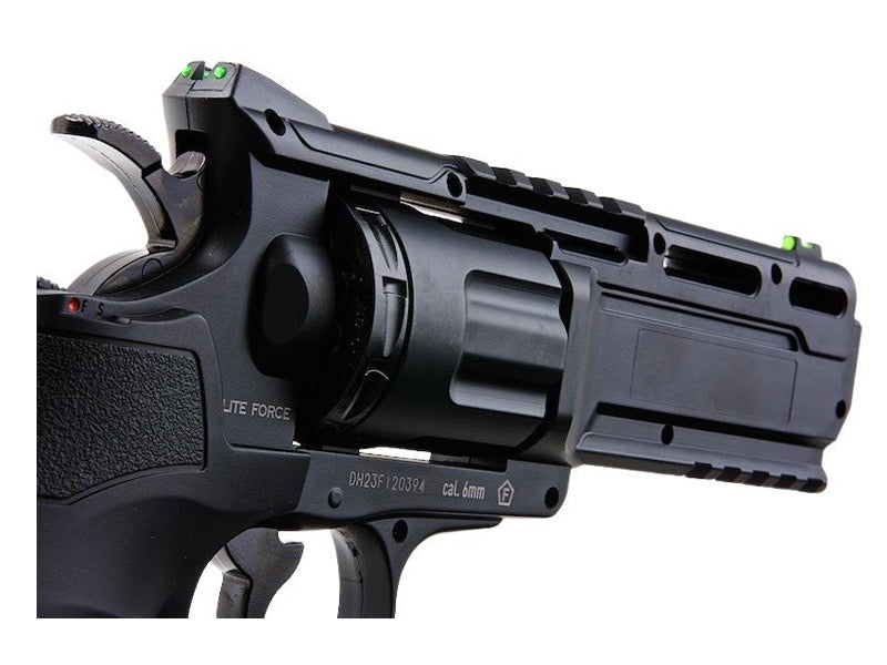 [Umarex] H8R Airsoft Revolver V2 6mm CO2 Version [By Wingun][BLK]