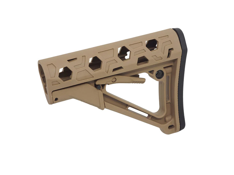[Double Bell] Compact Type Retractable Stock [For AR / M4 Series][DE]
