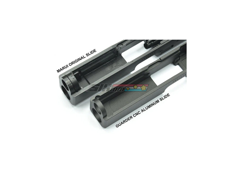 Guarder] Aluminum CNC Slide [For MARUI G19 Gen4][BLK] – SIXmm (6mm)