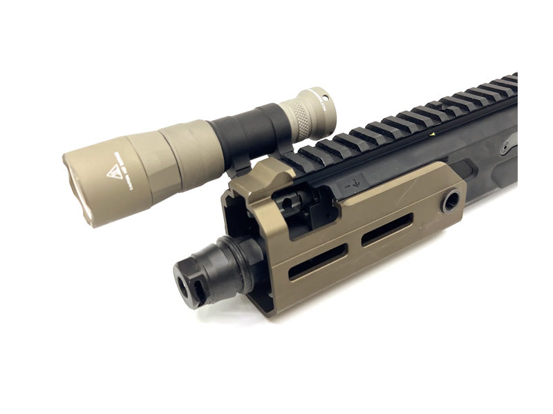 [Airsoft Artisan] MCX Rattler MLOK Light Mount [BLK]