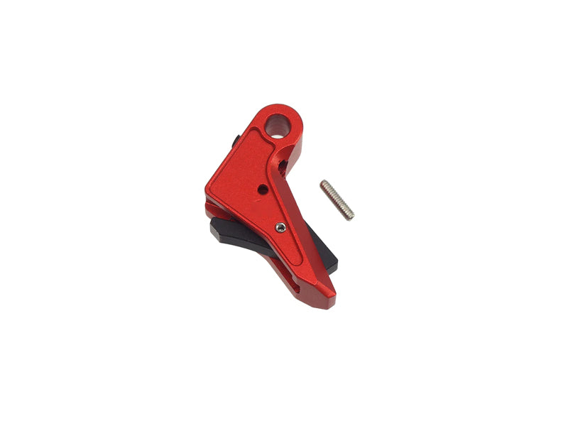 [5KU] FI Style CNC Trigger [For Marui WE G-Series][RED]