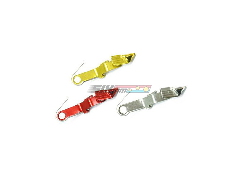 [Guarder] Tokyo Marui G19 Gen 3 / G17 Gen 4 GBB Extended Slide Stop [Red]