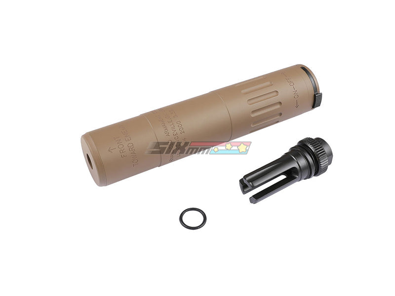 [Airsoft Artisan] M4 2000 STYLE silencer with Flash Hider [DE]