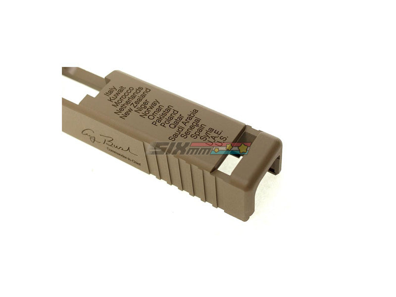 [Guarder] Aluminum Slide [For MARUI G17][Desert Storm UD000][FDE]