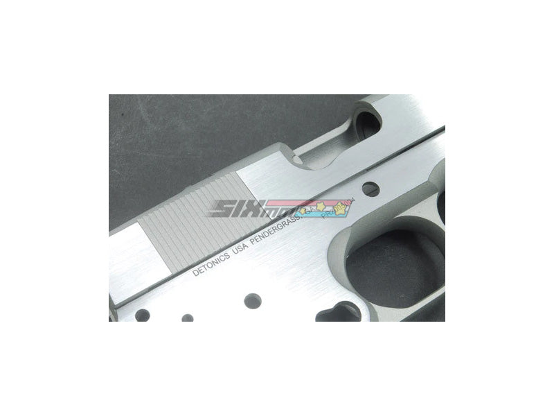 [Guarder] Aluminum Kit [For MARUI DETONICS.45][Hairline Polish][Late Marking][Cerakote Sliver]