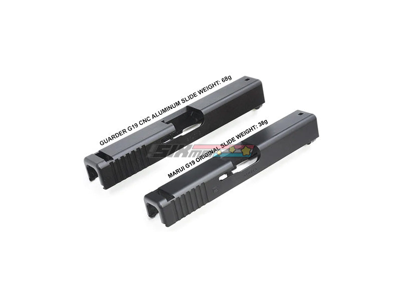 [Guarder] Aluminum CNC Slide [For MARUI G19 Gen3][BLK]