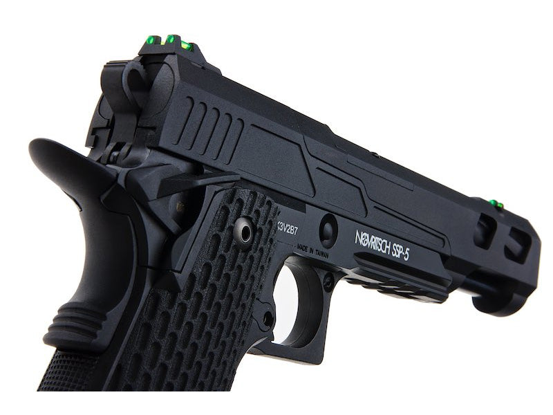 [Novritsch] SSP5 Green Gas Airsoft Pistol [BLK]