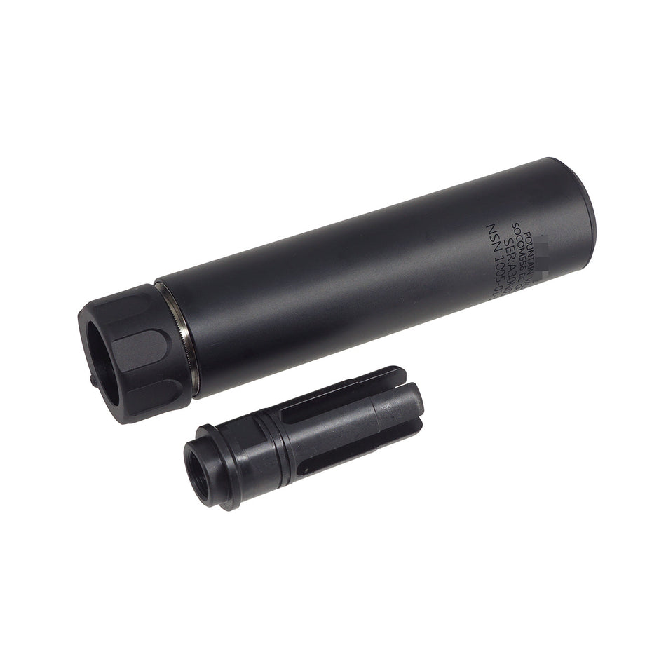[5KU] SOCOM 556 RC Airsoft Suppressor with Flash Hider[BLK]