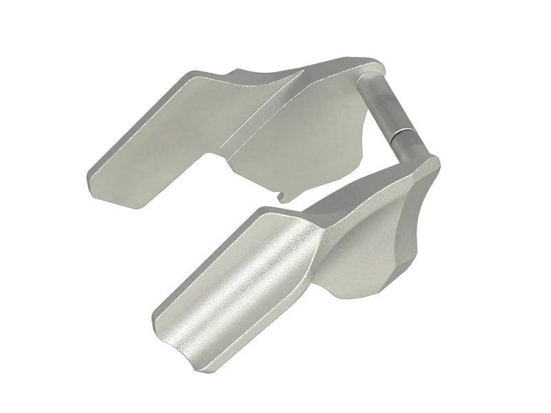[5KU] Aluminum Ambidextrous Type 2 Thumb Safety [For Marui TM Hi-Capa GBBP Series] [5KU-GB-599] [Silver]