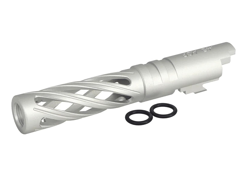 [5KU] 4.3 Inch Aluminum Hollow Outer Barrel [For Marui HI CAPA GBB Series][SV]