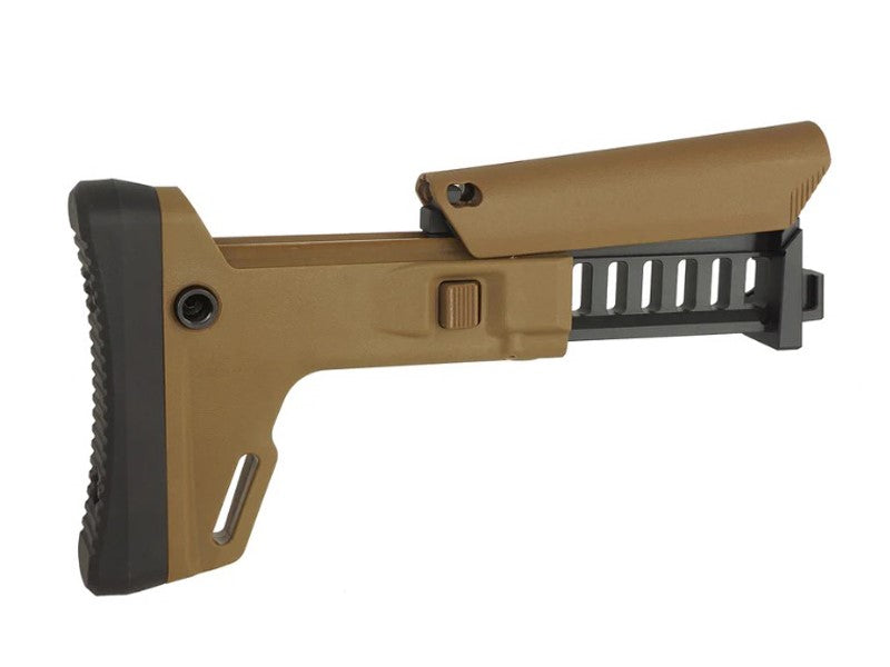 [5KU] ACR Style [Retractable Stock for GHK / LCT AK Airsoft - Dark Earth]
