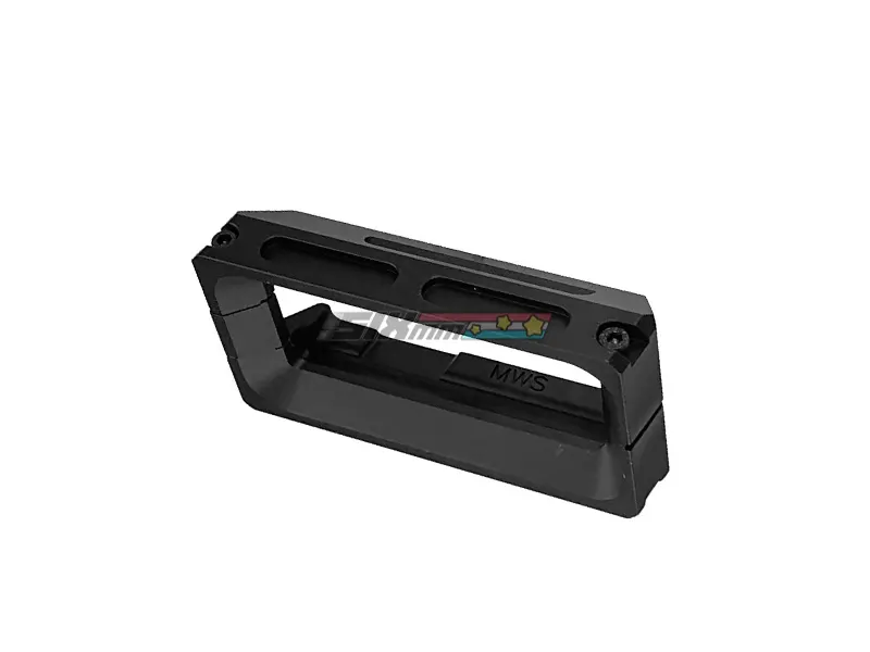 [5KU] Aluminium M4 Airsoft Magwell[For Tokyo Marui M4 MWS GBB Series][BLK]