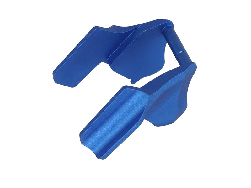 [5KU] Aluminum Ambidextrous Type 2 Thumb Safety [For Marui TM Hi-Capa GBBP Series] [5KU-GB-599] [Blue]