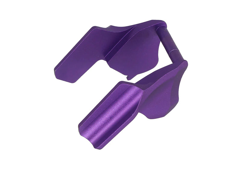 [5KU] Aluminum Ambidextrous Type 2 Thumb Safety [For Marui TM Hi-Capa GBBP Series] [5KU-GB-599] [Purple]