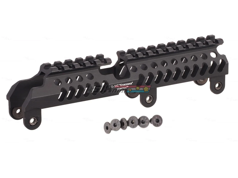 [5KU] B31C Zentico Style Upper Handguard [For LCT/GHK AK AEG/GBB Series][BLK]