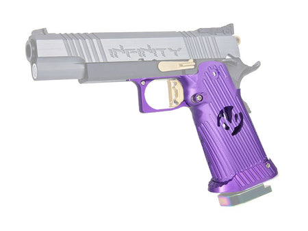 [5KU] CNC Aluminium INFINITY Grip[Type 4][New Ver.][For Tokyo Marui HI CAPA GBB Series][PUR]