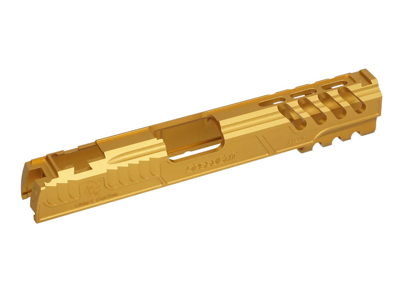 [5KU] CNC Aluminium Limcat Slide[For Tokyo Marui HI CAPA GBB Series][GLD]