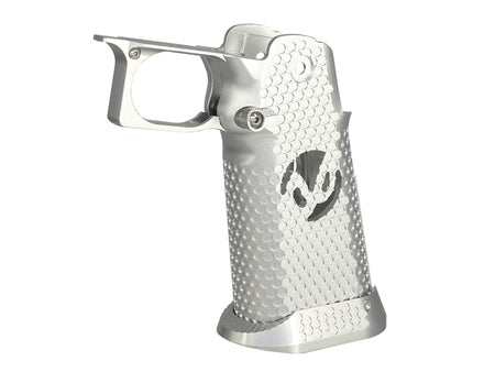 [5KU] CNC Aluminium Lower Frame Grip[Infinity Hollow][For Tokyo Marui HI CAPA 5.1 / 4.3 GBB Series][SV]