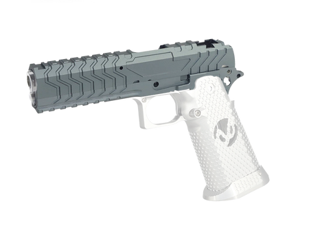 [5KU] CNC Aluminium Matrix Slide and Middle Frame Set[For Tokyo Marui HI CAPA GBB Series][GY]