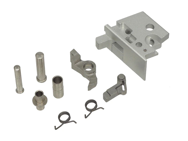 [5KU] CNC Aluminium Matrix Slide and Middle Frame Set[For Tokyo Marui HI CAPA GBB Series][GY]