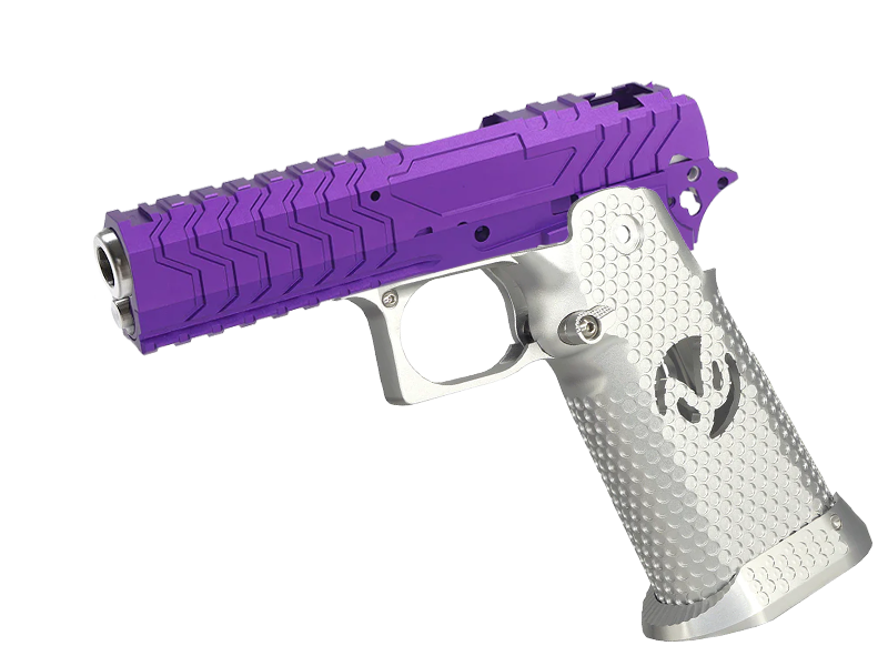 [5KU] CNC Aluminium Matrix Slide and Middle Frame Set[For Tokyo Marui HI CAPA GBB Series][PUR]