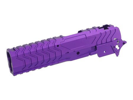 [5KU] CNC Aluminium Matrix Slide and Middle Frame Set[For Tokyo Marui HI CAPA GBB Series][PUR]