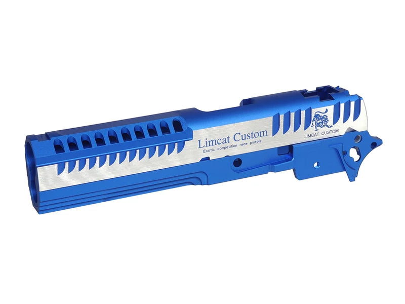 [5KU] CNC Aluminum LimCat Custom Kit[5 Inch][Dual Tonoe][For Tokyo Marui HI CAPA GBB Series][BLU]