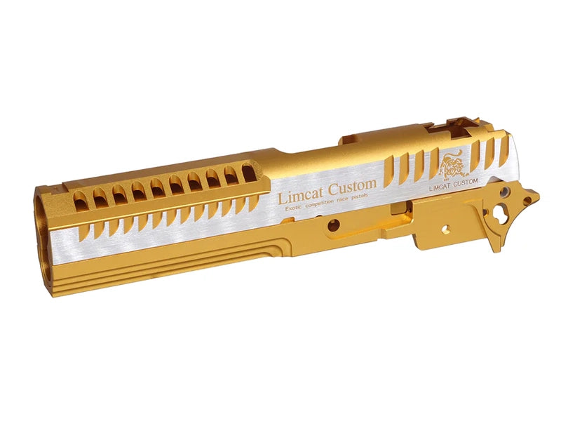 [5KU] CNC Aluminum LimCat Custom Kit[5 Inch][Dual Tonoe][For Tokyo Marui HI CAPA GBB Series][GLD] 