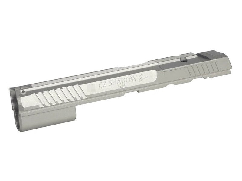 [5KU] CNC Aluminum Optic Ready [Slide For KJW CZ Shadow2 Orange GBB - Sliver]