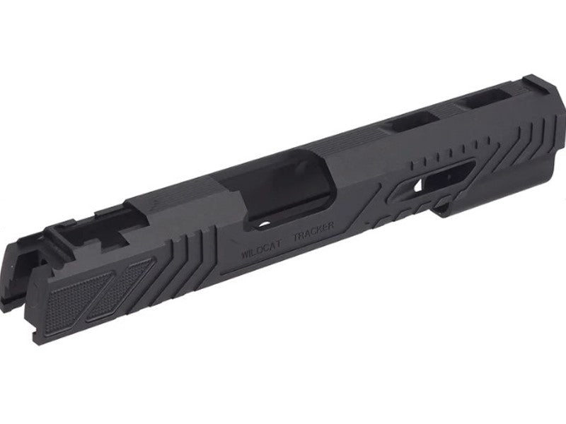 [5KU] CNC Aluminum WildCat [Slide For Marui Hi-Capa Airsoft - Black]