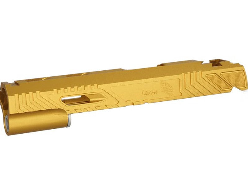 [5KU] CNC Aluminum WildCat [Slide For Marui Hi-Capa Airsoft - Gold]