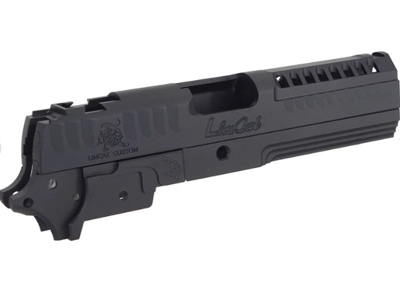 [5KU] CNC Aluminum [LimCat Custom 4.3 Kit For Marui Hi-Capa - Black]
