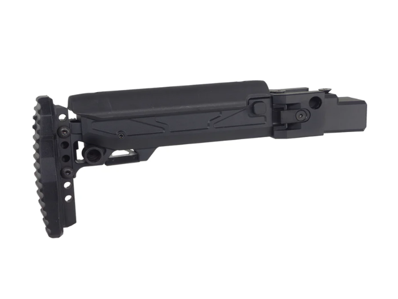 [5KU] Folding Telescopic Buttstock w/ Cheek Riser [for GHK AKM V2] [5KU-397]