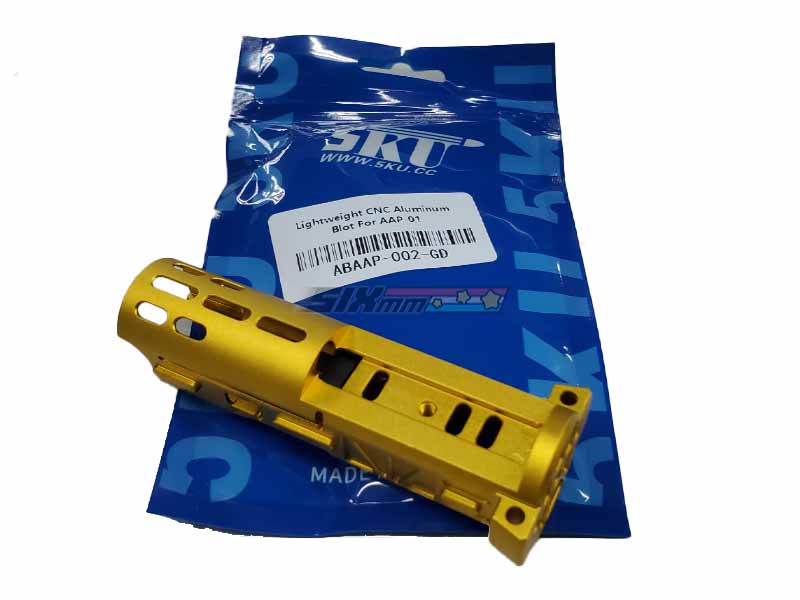 [5KU] Lightweight Bolt Carrier Blowback Unit[For Action Army AAP-01 GBB Series][Type 2][GLD]