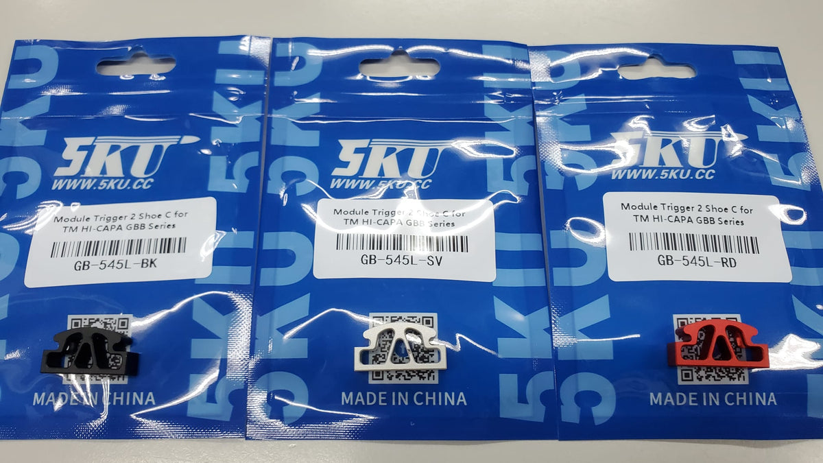 [5KU] Module Trigger 2 Shoe[Type C][For Tokyo Marui HI CAPA 5.1 /4.3 GBB Series][GLD]