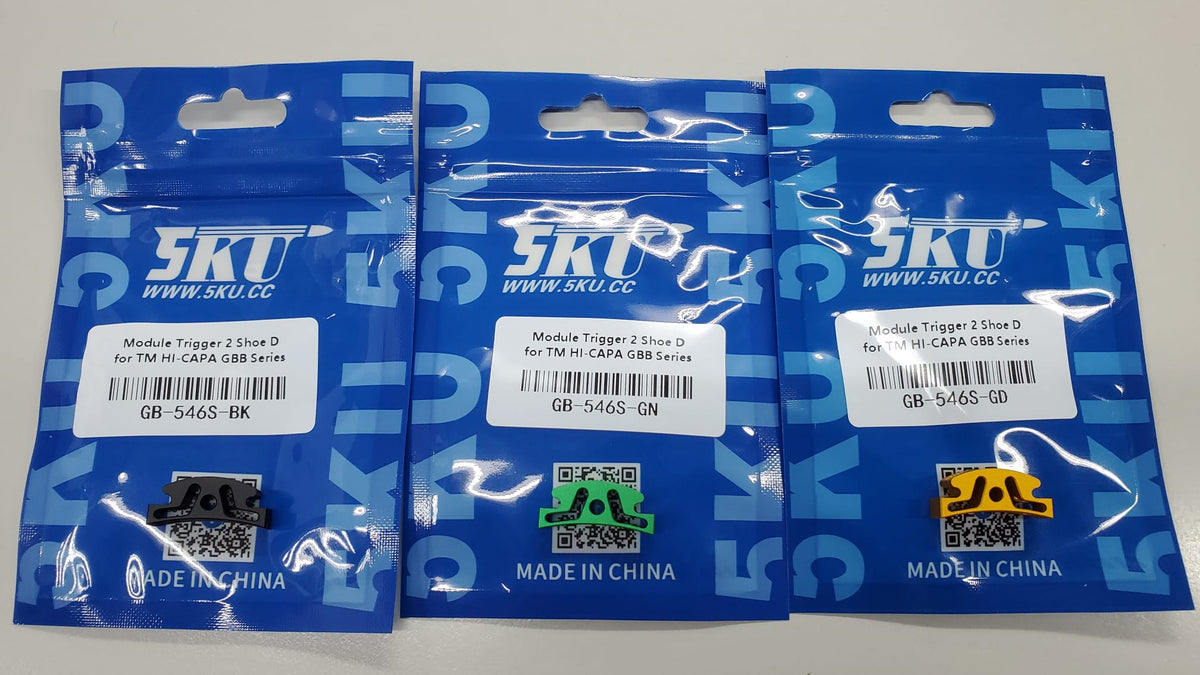 [5KU] Module Trigger 2 Shoe[Type D][For Tokyo Marui HI CAPA 5.1 /4.3 GBB Series][SV]