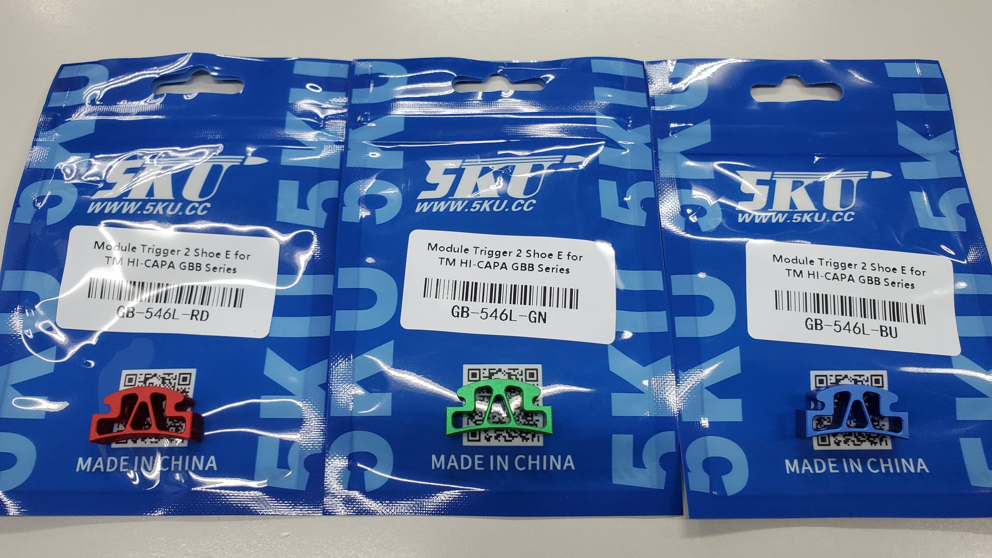 [5KU] Module Trigger 2 Shoe[Type E][For Tokyo Marui HI CAPA 5.1 /4.3 GBB Series][SV]