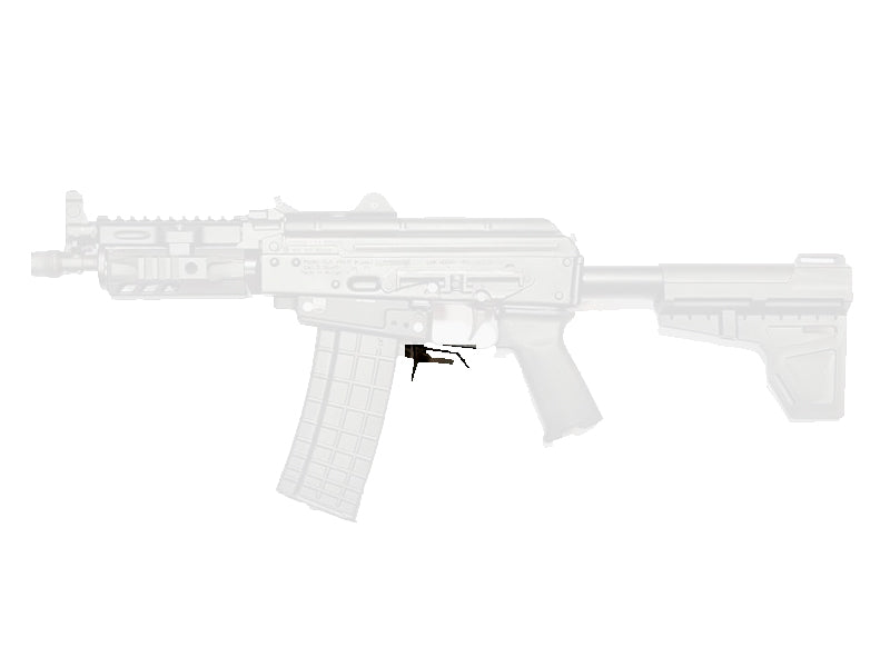[5KU] Quick Release Magazine Catch[For GHK AK GBB Series][BLK]