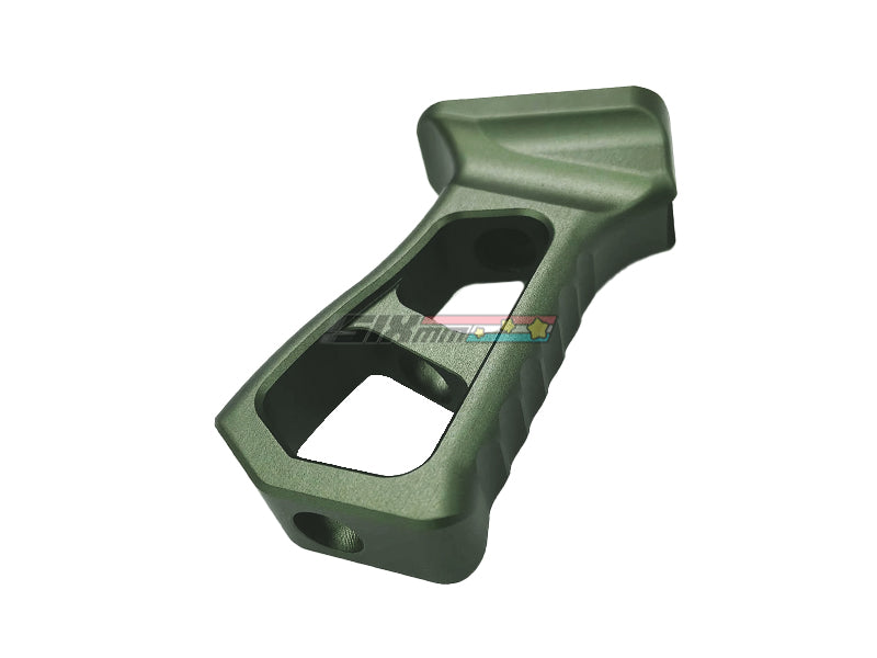 [5KU] Skeletonized Airsoft GBB Pistol Grip[For GHK / WE-Tech / Tokyo Marui AK GBB Series][OD]