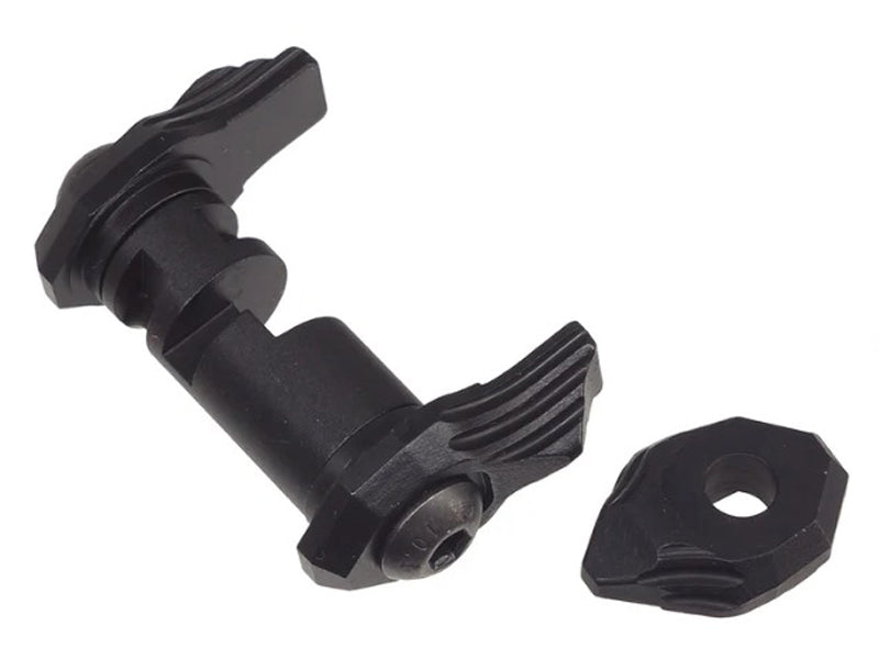 [5KU] Steel KAC Style Ambi Safety [Selector For Marui MWS M4 GBB Airsoft]