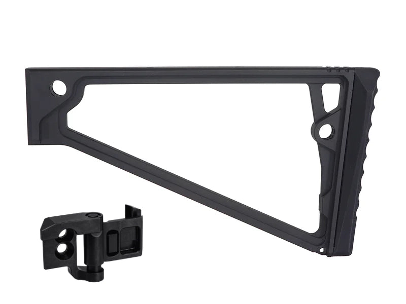 [5KU] TS-8RP Triangle Stock W/ 20mm Picaitnny Rail[For Any 20mm Picatinny Stock Adapter][BLK]