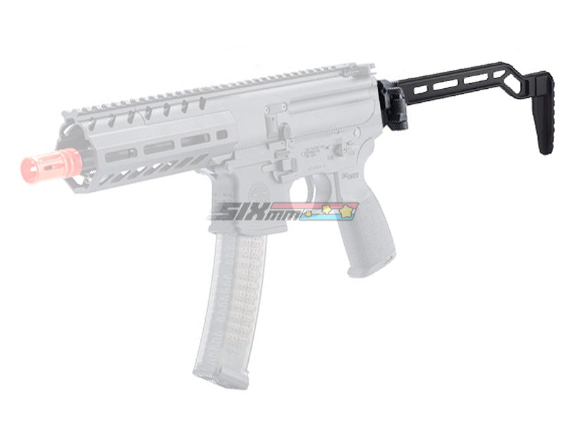 [5KU] Tactical Picatinny Mount Modular Folding Stock W/ Extra Extension Stock[BLK]