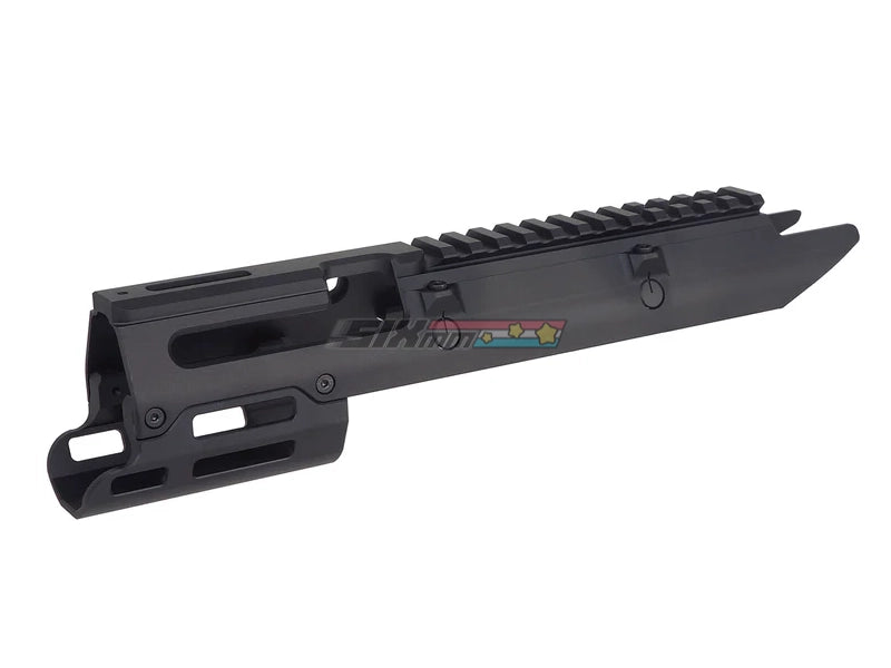 [5KU] UG Style Monolithic M-LOK Rail Handguard[For VFC MP5K GBB Series][BLK]