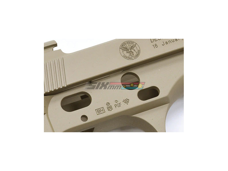 [Guarder] Aluminum Kit [For MARUI M9 GBB Early Type][2019 New Version][Desert Storm][Cerakote FDE]